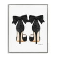 thumbnail image 5 of Stupell Industries Glam Pumps Heels With Black Bow Framed Wall Art by Amanda Greenwood, 5 of 5