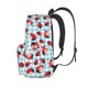 thumbnail image 3 of Disketp Flowers and Lady Bugs Mochila Escolar de Gran Capacidad y Peso Ligero, Mochila de Viaje Ideal para Escuela, Trabajo y Uso Diario, Cómoda y con Estilo, 3 of 8