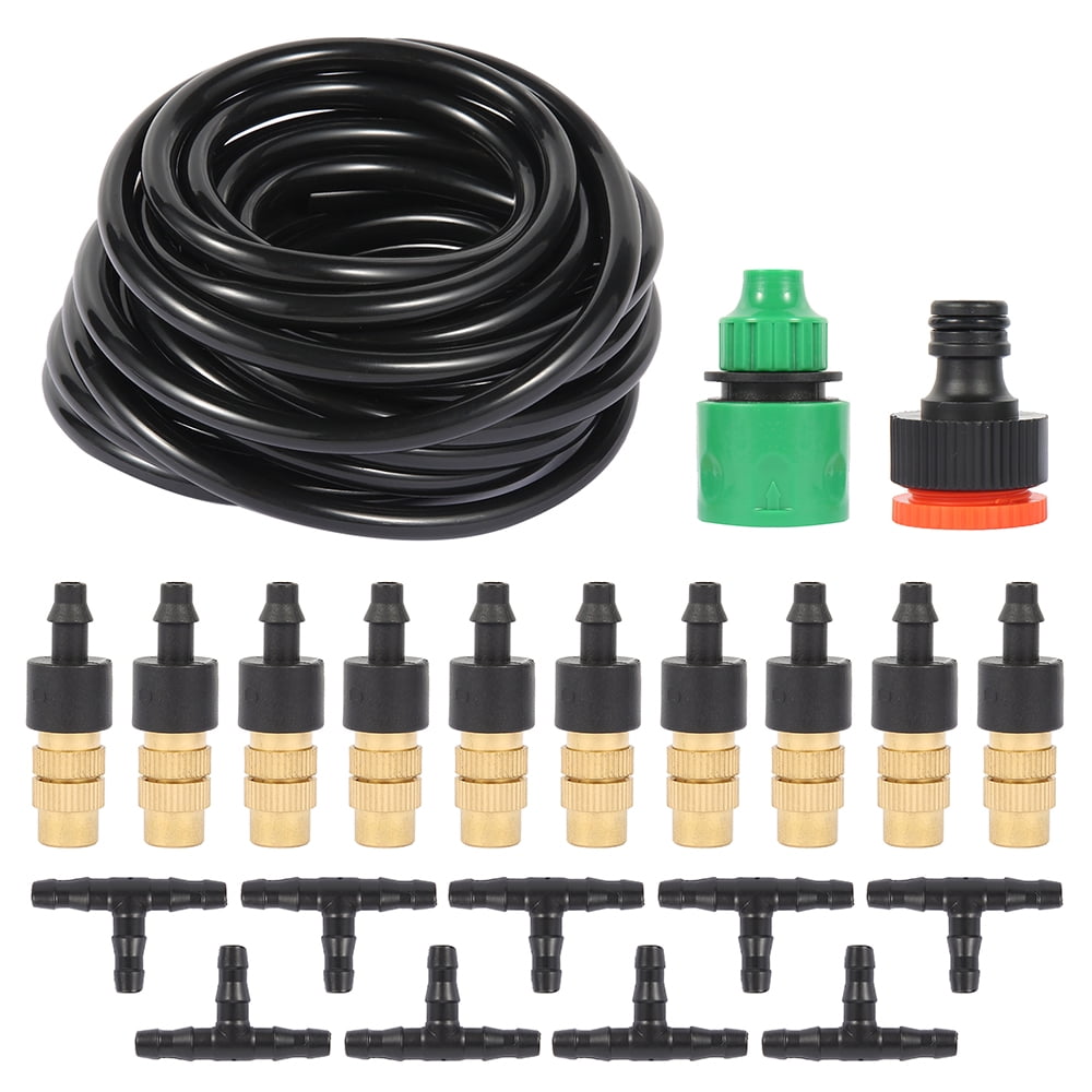 DIY Micro Drip Irrigation System Self Watering Garden Hose Sprinkler Nozzle Kit