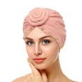 thumbnail image 2 of TRUBKH Head Bandana Hair Towels Hair Towel Wrap Turban Headbands Beanie Head Coverings for Women Headband Scarf Pink One Size, 2 of 5