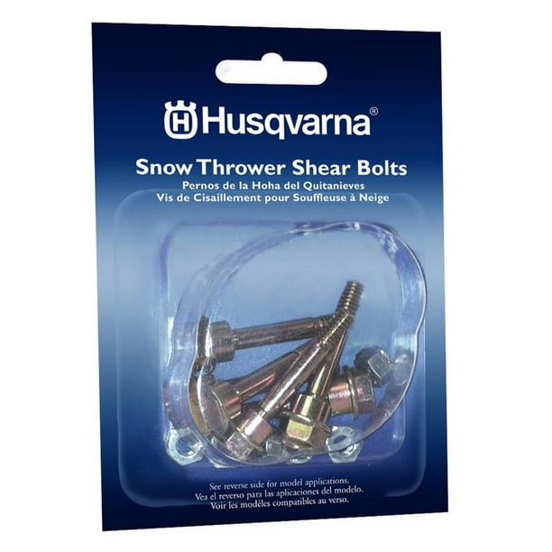 最も完璧な Shear Replacement Thrower Snow Husqvarna Bolt 6 with Kit 除雪用品
