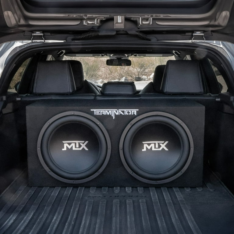 MTX Audio サブウーファー ボックス Amazon.co.jp: MTX 12インチ 1200W デュアルロード カーサブ