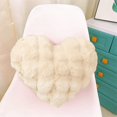 thumbnail image 7 of Chmadoxn Valentine's Day Heart Shaped Pillow, Fluffy Heart Throw Pillows, Decorative Pillow for Sofa Bed, Cute Room Decor Gifts for Women Girls Kids - Decorations for Valentines Day Mothers Day, 7 of 7