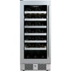 Avallon Awc152szlh 15" Wide 27 Bottle Capacity Single Zone Wine Cooler - Stainless Steel