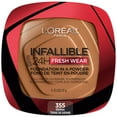 thumbnail image 3 of (2 pack) L'Oreal Paris Infallible Up to 24H Fresh Wear Pressed Powder, Sienna, 0.31 oz, 3 of 14