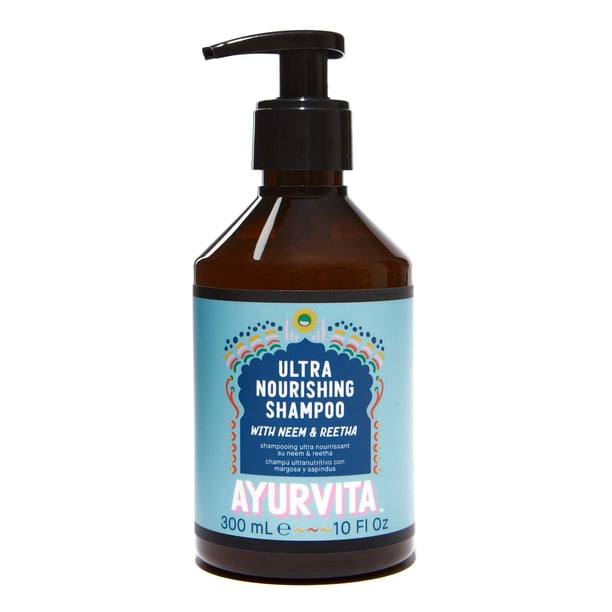 Champú Ultra Nutritivo AyurVita con Neem y Reetha 300 ml