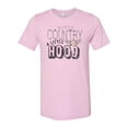 thumbnail image 1 of A Little Country A Little Hood, Country Shirt, Women's Country Shirt, Hood T-shirt, Gift For Her, Country T-shirt, Farm Shirt, Girl Farmer, Lilac, 2XL, 1 of 1
