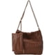 thumbnail image 1 of LHSHID Women’s Drawstring Bucket Bag Fashion Chain Crossbody Bag Pleated Vegan Leather Tote Handbags with Purse, 1 of 6