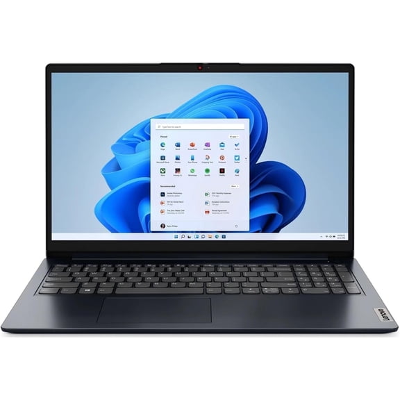Restored Lenovo IdeaPad 1 15AMN7 15.6" Touch 8GB 512GB SSD AMD Ryzen™ 5 7520U with Radeon Graphics, Blue