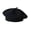 Black, variant on Children Painter Hat Candy Color Knitted Elastic Keep Warm Anti-slip Beanie Baby Knitted Beret Solid Color Autumn Winter Cap Outdoor Bonnet Red