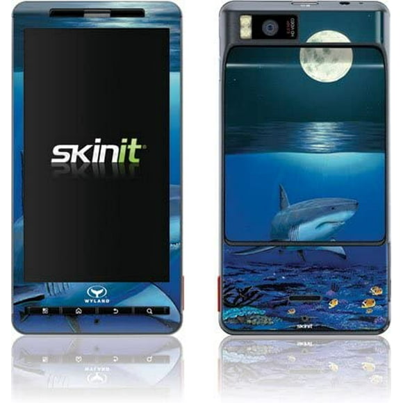 Skinit Protective Skin for Droid X - Wyland Shark