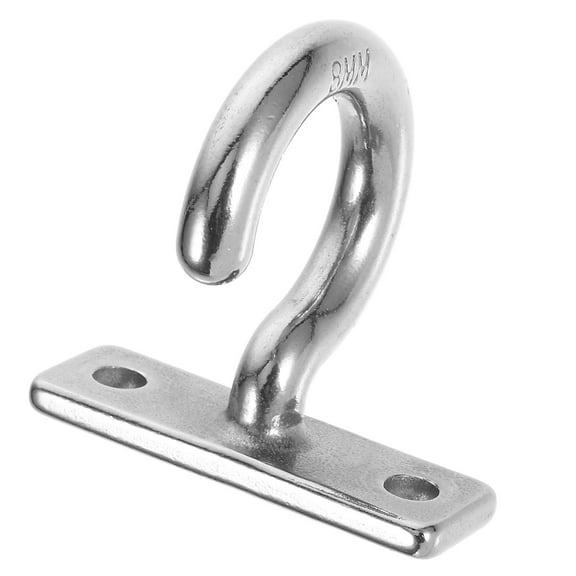 BESTOYARD Heavy Duty Stainless Steel Ceiling Hook Pad Eye Plate for Home Use