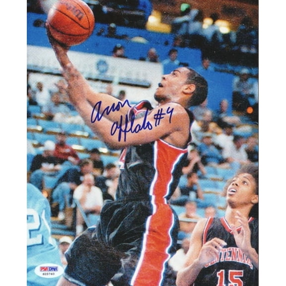Arron Afflalo Autographed 8x10 Photo Centennial Apaches PSA/DNA #S25740