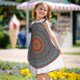 thumbnail image 5 of Balery Mandala Camisón de princesa para niñas, pijama de algodón con mangas abullonadas, suave y bonito.-Medium, 5 of 6