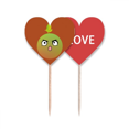 thumbnail image 1 of Palillos de dientes bandera etiqueta de amor selección de pastelitos, 1 of 4