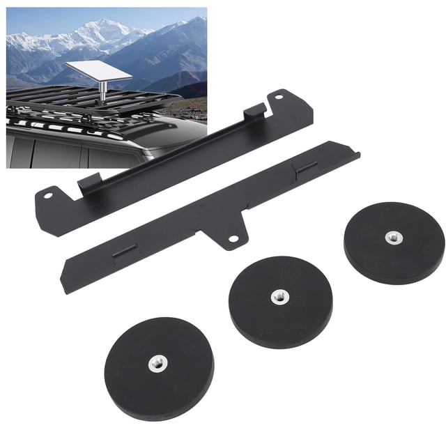 Kit de Montage d'Antenne pour Mini Antenne Vaisselle Support Magnétique pour Voiture RV Bateau