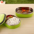 thumbnail image 2 of CNKOO Stainless Steel Light Rectangle Thermal Insulation Lunch Box Student Office Worker Portable Thermal Box, 2 of 6