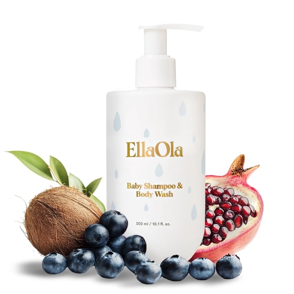 Champú y gel de baño ELLAOLA Tear Free Baby 300 ml Organic