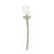 thumbnail image 1 of Decoración floral de vidrio hecha a mano con tallo, miniplantas florales sopladas a mano, figura decorativa para el hogar, sala de estar, oficina, mesa, florero., 1 of 8