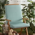 thumbnail image 4 of Greendale Home Fashions Outdoor High Back Chair Pad, Seaglass, 4 of 7