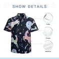 thumbnail image 7 of High Quality Hawaiian Shirts for Men Short Sleeve Aloha Beach Shirt Floral Summer Casual Button Down Shirts Blouses MB6AF4, 7 of 7