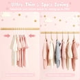 thumbnail image 6 of 20 Pack Baby Hangers, 11 Inch Kids Plastic Hangers for Closet, Durable Non-Slip Children’s Clothes Hangers for Shirts, Pants, Outfits, 6 of 7