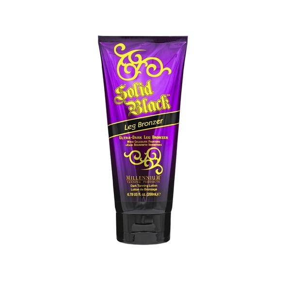 Loción bronceadora Millennium Tanning Solid Black Leg Bronzer 200 ml