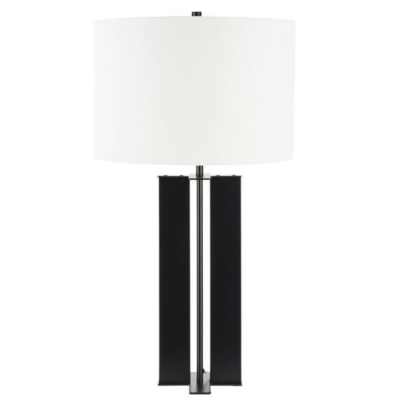 SAFAVIEH Vanya 28 in. Modern Minimalism Table Lamp, Black