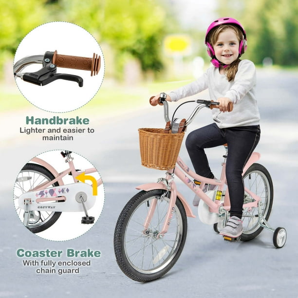 Walmart 18 inch bike with training wheels hotsell