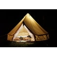 thumbnail image 5 of Been Younger 4M/13.1ft Cotton Canvas Bell Tent Outdoor Waterproof 4 Seasons Glamping Yurt Tent With Stove Hoel For Family Camping,Hiking Party, 5 of 7