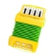 thumbnail image 3 of Acordeón de Piano Hugo 10 Teclas 8 Bajos Amarillo Juguete Musical, 3 of 10