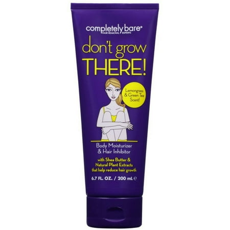 Completely Bare Don't Grow There Body Moisturizer & Hair Inhibitor 6.7 (Best Hair Moisturizer For Toddlers)
