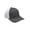 WHITE, variant on Adams PR102 Brushed Cotton Soft Mesh Trucker Cap - Black