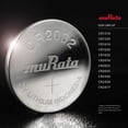 thumbnail image 5 of Murata CR2025 Battery 3V Lithium Coin Cell (100 Batteries), 5 of 5