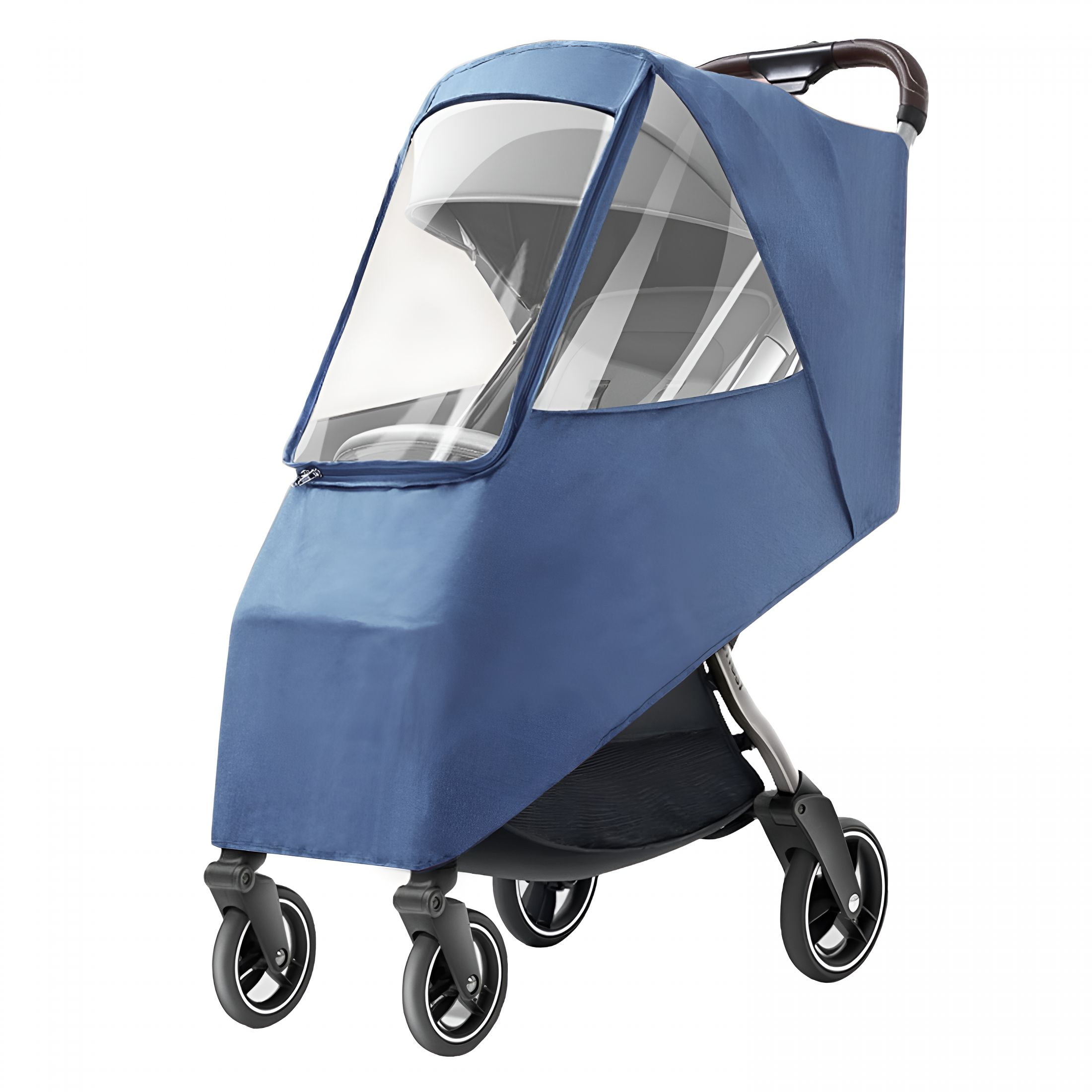 LADYGYM 2026 New Baby Stroller Cold Weather Shield,Winter Universal Windproof Stroller Rain Cover Protection Travel Baby Pram Rain Cover Pushchairs Accessories Dust Snow Protection Weather Shield