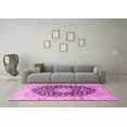 thumbnail image 3 of Ahgly Company Indoor Rectangle Persian Pink Traditional Area Rugs, 4' x 6', 3 of 4
