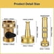 thumbnail image 2 of Garden Hose Nozzle and Hose Shut Off Valve Kit,3/4Inch Garden Hose Shut Off Valve with 4 Rubber Was, 2 of 5