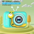 thumbnail image 5 of Children's Holiday Gift Digital Camera, High-Definition Front And Rear Shot 2000W Mini 2.0 Inch Video Camera with Photo/Video Function, Colorful Frames/Filters, Games, Portable for Kids 3-12, 5 of 9