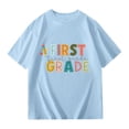 thumbnail image 5 of Miaoju Cute Shirts for Girls Crewneck Cute Graphic Short Sleeve Tee for Toddler Comfortable Preppy Tops T Shirt for Boys and Girls, 5 of 6