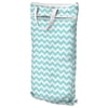 Planet Wise Hanging Wet/Dry Bag, Teal Chevron