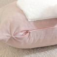 thumbnail image 5 of 18x18 Inch Easter Pillow Covers, 3D Embroidered Velvet Bunny Rabbit Throw Pillowcase for Sofa Couch Bedroom Decor, Spring Home Decoration Cushion Case, Bunny Rabbit Pillow Covers, 5 of 8