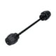 thumbnail image 1 of Protector contra choques de rueda de horquilla deslizante de eje delantero de motocicleta apto para KAWASAKI Z900 2017-2021Negro, 1 of 11