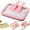 Pink, variant on FYHALE Rolled Ice Cream Maker Kit, 2026 New At-Home Stainless Steel Instant Freeze Plate with 2 Scrapers, DIY Ice Cream Roller Maker Tray, Ice Cream Roller for Family Fun, Easy Homemade Desserts