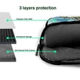 thumbnail image 4 of Lsque Fantasy Treehouse Planet Scene Pattern Laptop Bag – Portable & Slim Single-Shoulder Computer Case with Adjustable Strap, Protective, Lightweight for 13”/14”/15.6” Laptops, 4 of 8