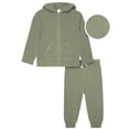 thumbnail image 2 of Modern Moments by Gerber Toddler Neutral Unisex Sweater Knit Outfit Set, 2-Piece, Sizes 12M-5T, 2 of 9
