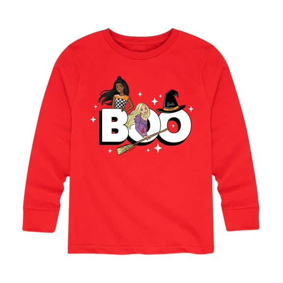 Barbie - Boo Barbie Girl - Toddler And Youth Long Sleeve Graphic T-Shirt