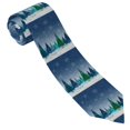 thumbnail image 3 of Fotbe Christmas Trees Corbata Clásica para Hombre con Estampado – Corbata de Seda Jacquard Tejida, para Negocios, Bodas y Eventos Formales, 3 of 7
