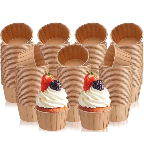 NOGIS 100 PCS Paper Souffle Portion Cups,3.5oz Disposable Medicine Cup Small Paper Jello Shot Cups Sample Cup for Ketchup,Condiment,Sauce,Tasting,Measuring,Dessert Servings