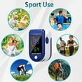 thumbnail image 6 of Fingertip Pulse Oximeter,Blood Oxygen Saturation Monitor (SpO2) with Pulse Rate Measurements and Pulse Bar Graph,Portable Digital Reading LED 4 Colors Display, 6 of 13
