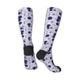 thumbnail image 5 of Lsque Daisies Flowers Printed Crew Socks Men's Women's LightWeight Thin Casual Calf Socks ,Knee High Socks,Cotton Socks, 5 of 9